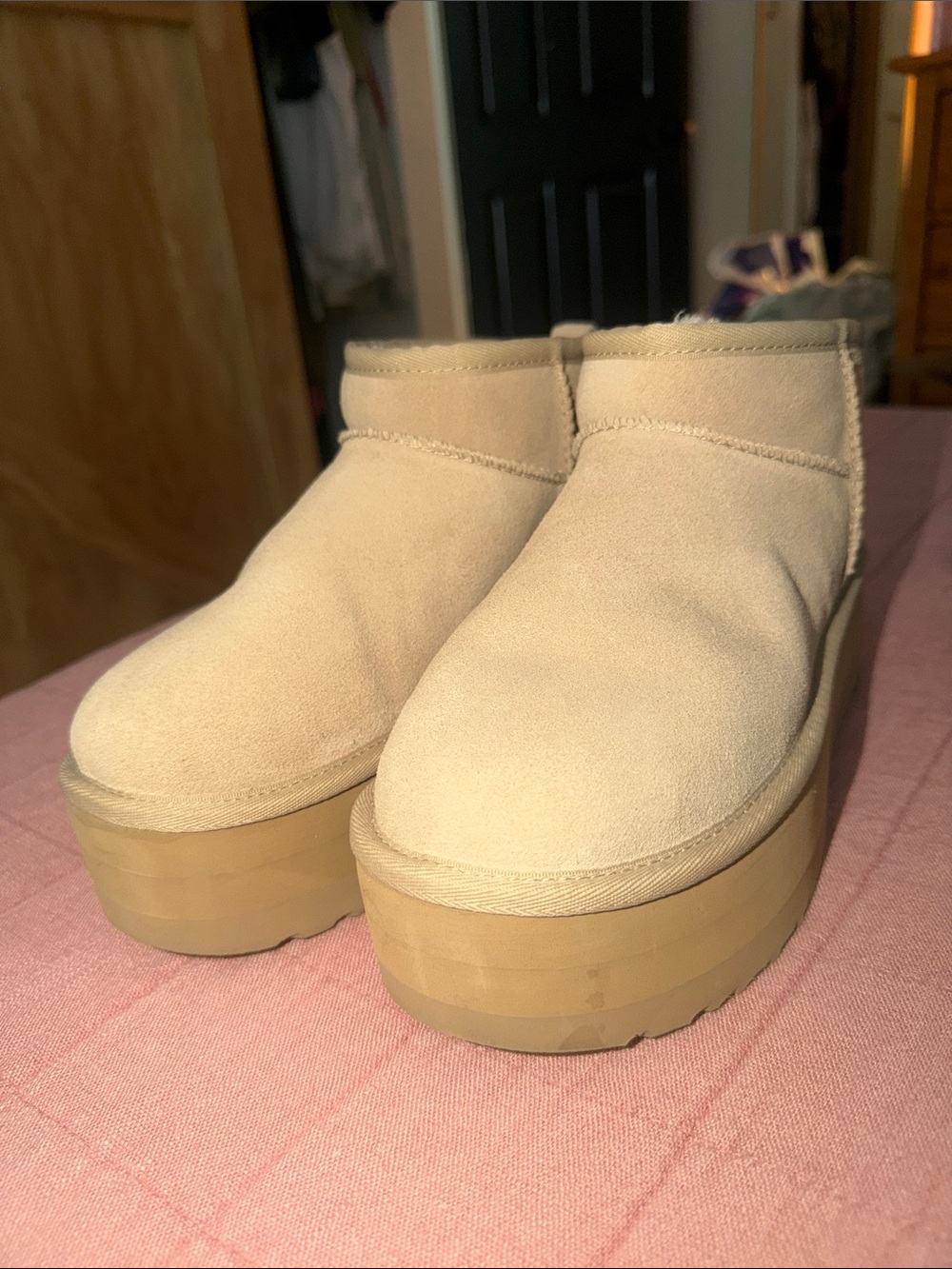 UGG Women's Ankle Booties in Taupe